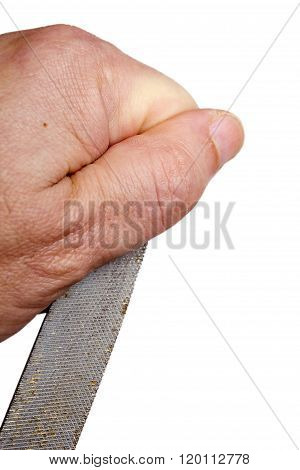 File Isolated On A White