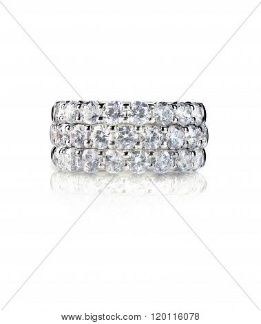 diamond wedding anniversary band