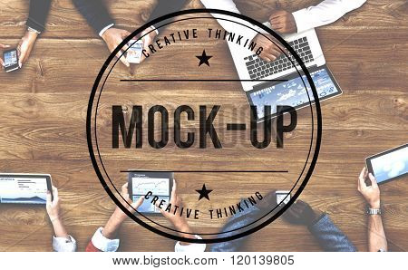 Mockup Structure Sample Style Layout Concept