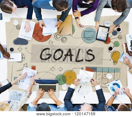 Goals Data Mission Target Aspiration Concept