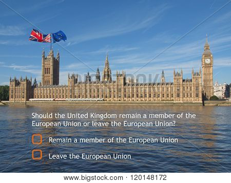 Brexit Referendum In Uk