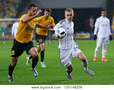 Ukrainian Cup Quarterfinal Game Fc Oleksandria Vs Fc Dynamo Kyiv In Kyiv, Ukraine