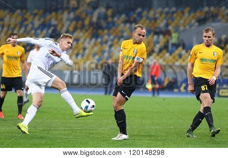 Ukrainian Cup Quarterfinal Game Fc Oleksandria Vs Fc Dynamo Kyiv In Kyiv, Ukraine