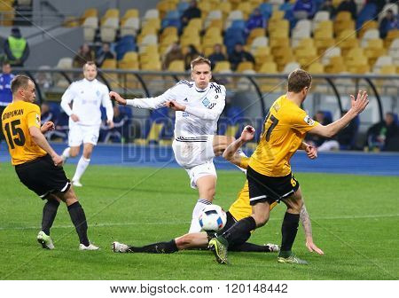 Ukrainian Cup Quarterfinal Game Fc Oleksandria Vs Fc Dynamo Kyiv In Kyiv, Ukraine