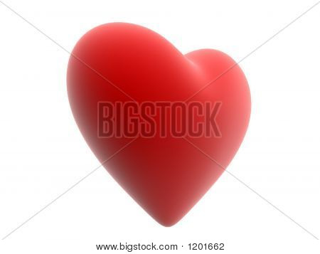 Un cuore rosso