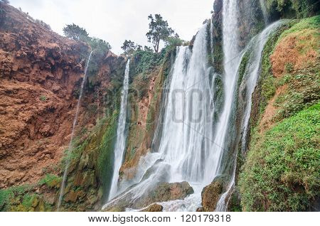 Ouzoud waterfalls in Grand Atlas village of Tanaghmeilt