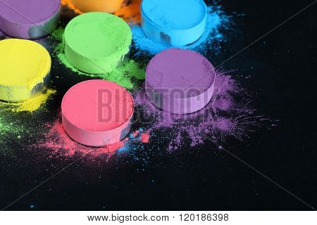 Indian Holi festival colours