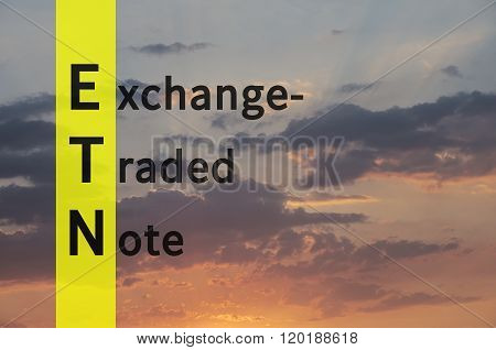 Exchange-traded note