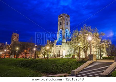 Scottish Rite Cathedral In Downtown Indianapolis