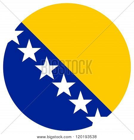 Bosnia And Herzegovina Flag