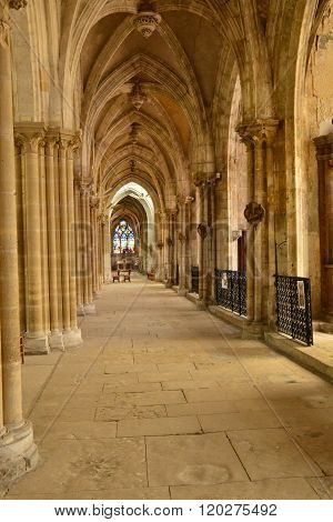 The City Of Les Andelys In Normandie