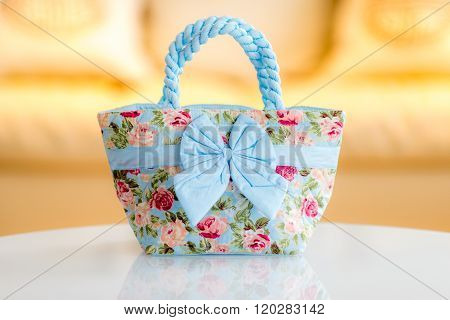 Colorful elegant handbag