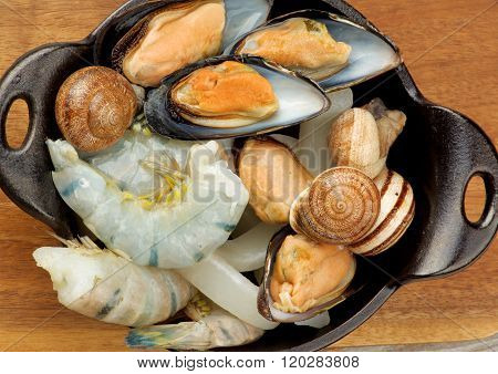 Delicious Raw Seafood