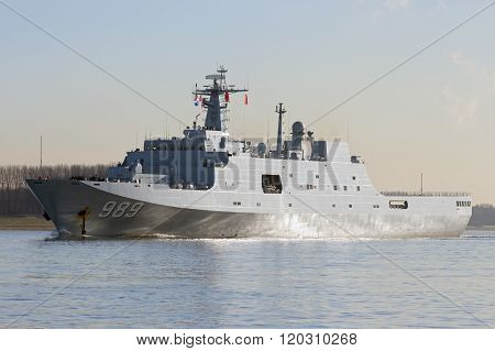 Chinese Navy Amphibious Transport Ship