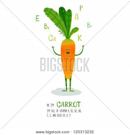 cute cartoon vegetable