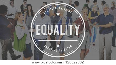 Equality Fair Parity Respect Balance Equal Fairness Concept