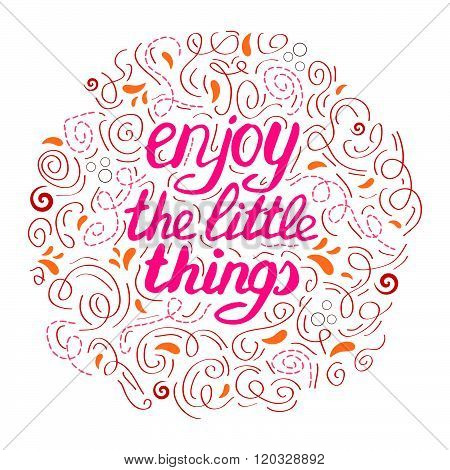 Hand Drawn Label With Phrase 