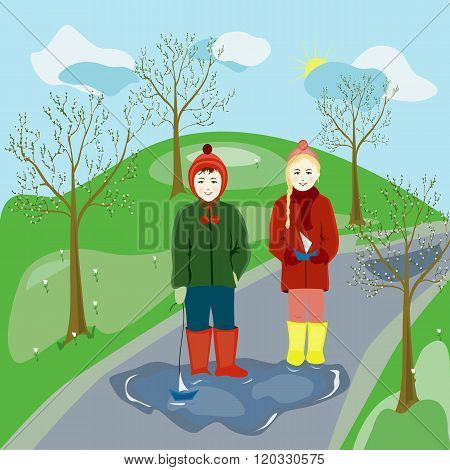 Children Spring.eps