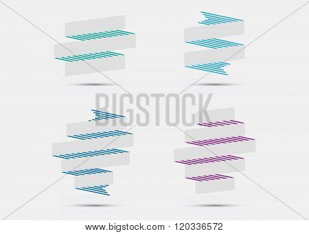 Vector ribbons