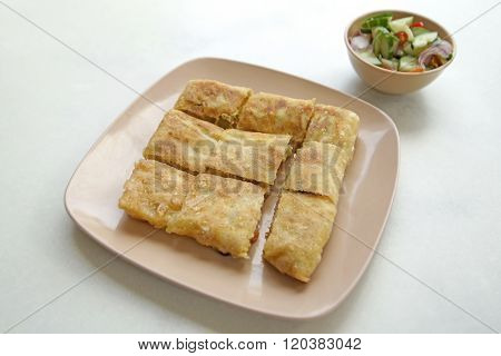 Arabian Stuffed Bread, Murtabak Or Martabak