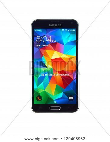 Samsung Galaxy S5.