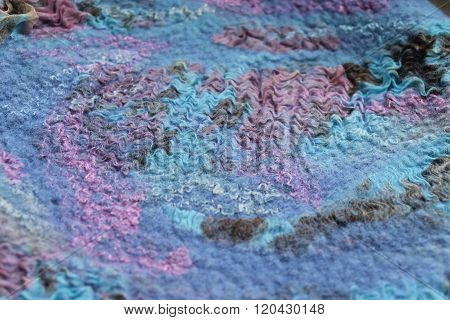 felt, background, material, Multi-colored wool, texture,