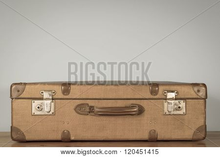 Vintage old brown case
