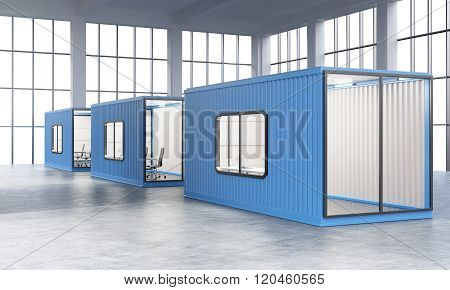 Block Of Cabins