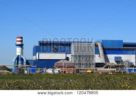 Big Plant For Processing Scrap Metal
