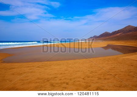 Cofete Fuerteventura Barlovento beach at Canary Islands of Spain