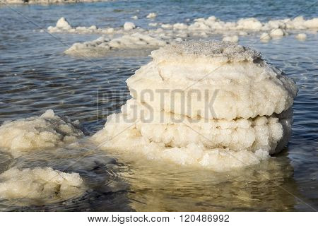 Typical Landscape Of The Dead Sea, Israel