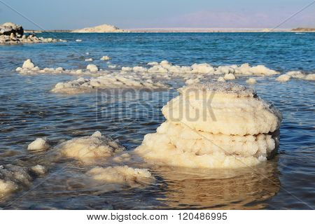 Typical Landscape Of The Dead Sea, Israel