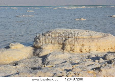 Typical Landscape Of The Dead Sea, Israel