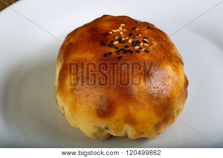 Uzbek Traditional Pastry - Samsa