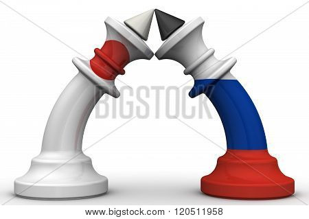 The confrontation between the Russian Federation and Japan. The concept