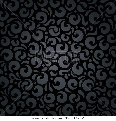Decorative black luxury vintage background