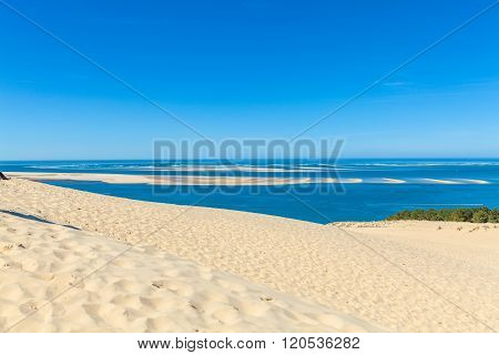 View From Dune Of Pyla, Arcachon Bay