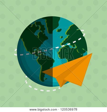paperplane icon design