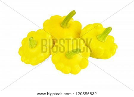 Scalloped Custard Squash (cucurbita Pepo Var. Patisson)