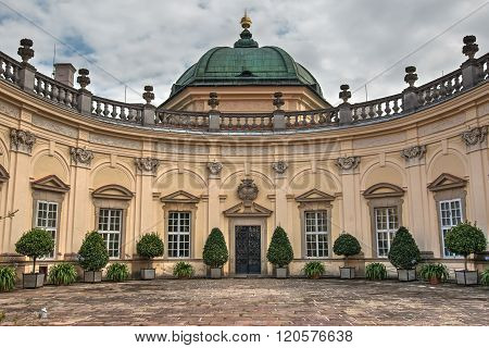 Buchlovice castle - famous Baroque castle, Czech republic