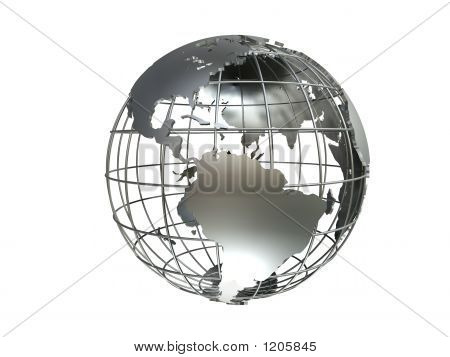 Globo d'argento Metal