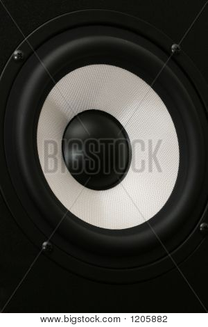 Close-up van een Audio-luidspreker