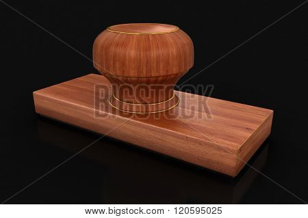 Stamp.  Image with clipping path