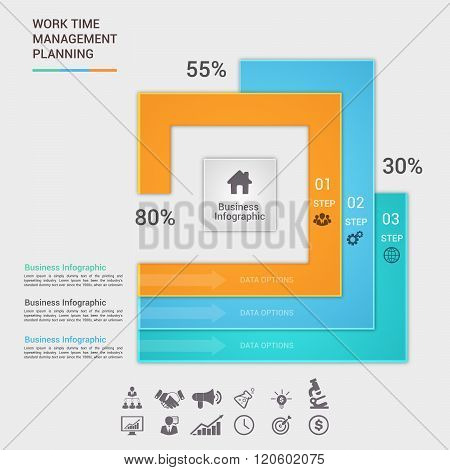 Business Infographics Vector illustration.