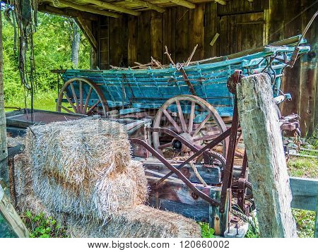 Old Wooden Wagon