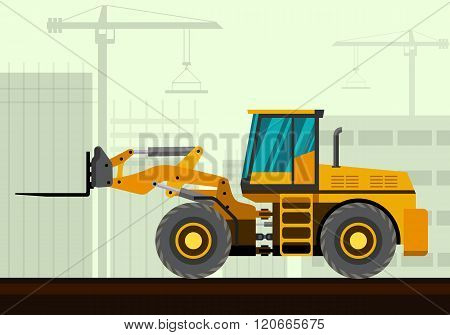 Loader With Fork