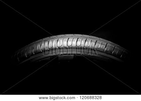 Car Tires Close-up