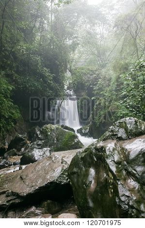 Streams of Mount Emei in Sichuan, China