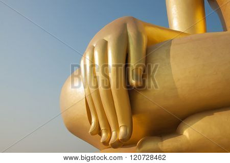 Golden Finger Of Big Buddha