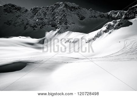 Skiers on the slopes